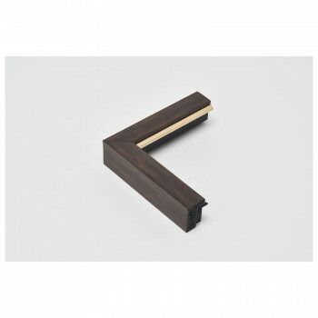 アルナ 樹脂額 油縁 ダブルフレーム 面金付き オーク F-4 61403