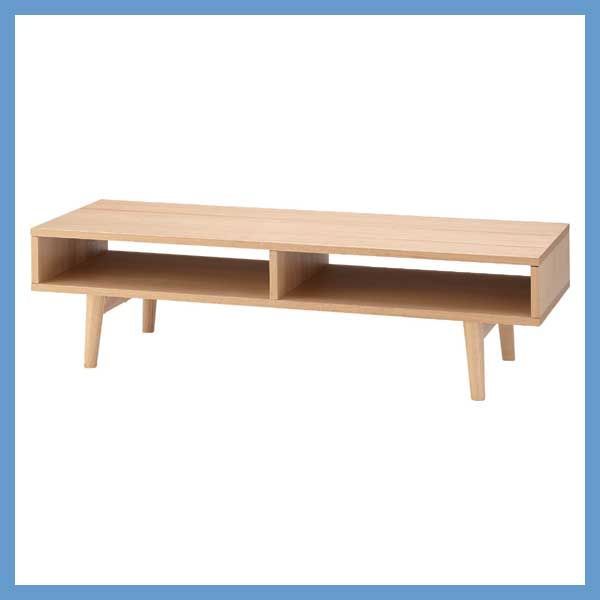 天然木 アッシュ のテレビボード ローボード W120×D40×H33cm No.601 ナチュラル