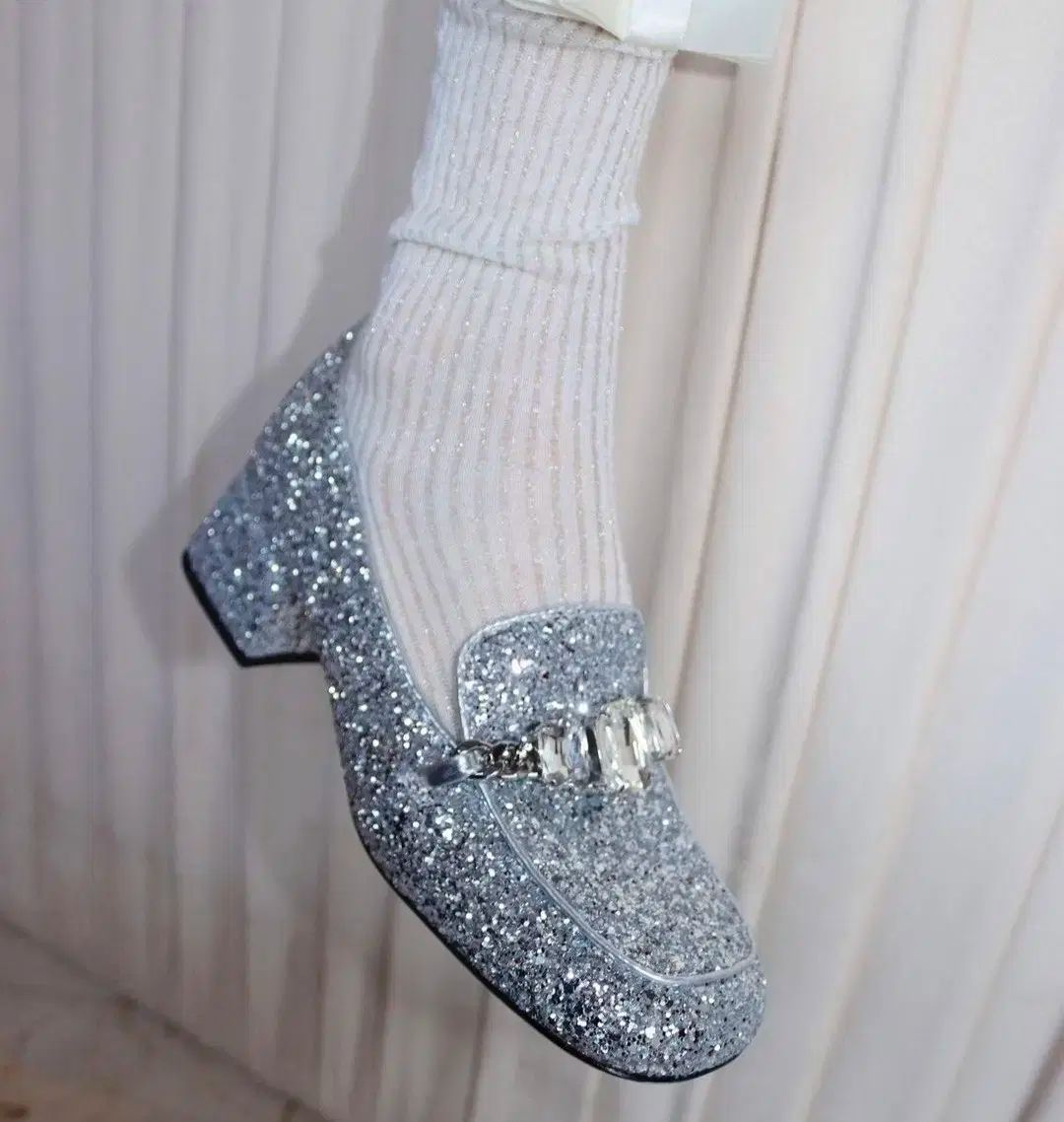  Sutter 1888 ローファー シルバー 230 スニーカー 靴