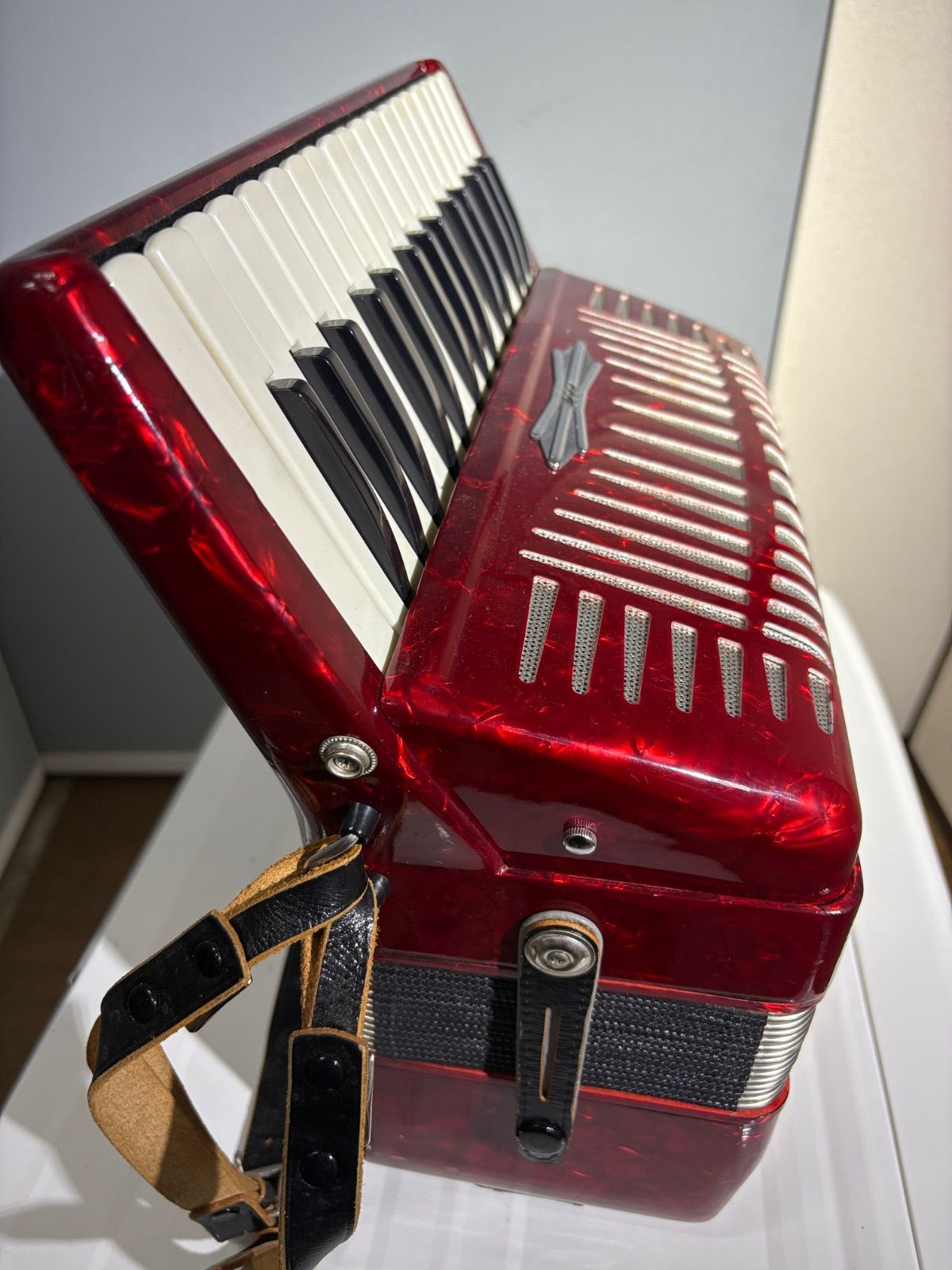 希少】ヤマハ アコーディオン YA-21 赤色 YAMAHA 32鍵盤 8905 - メルカリ