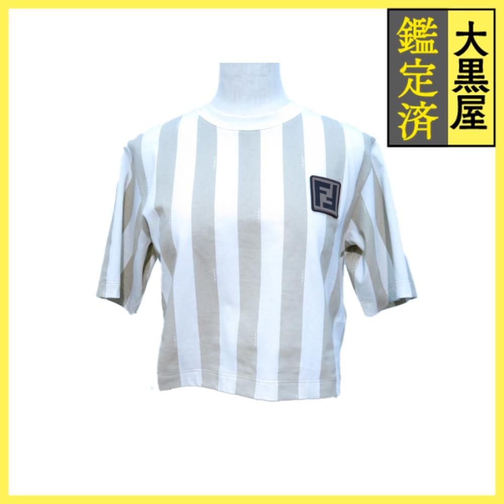 フェンディ ペカン柄Tシャツ FS9662 432