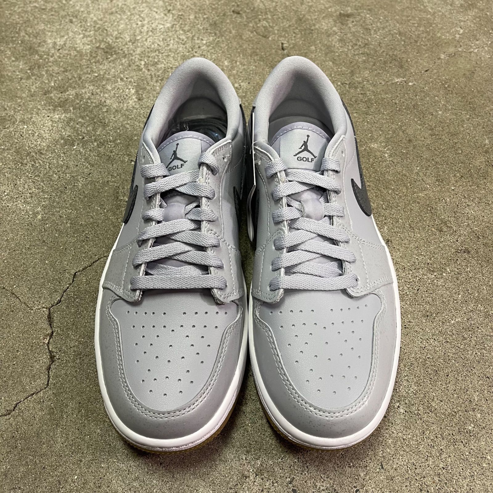 最終価格ナイキ エアジョーダン1 ロー ゴルフ \"ウルフグレーガム\" 最終価格ナイキ エアジョーダン1 ロー ゴルフ 