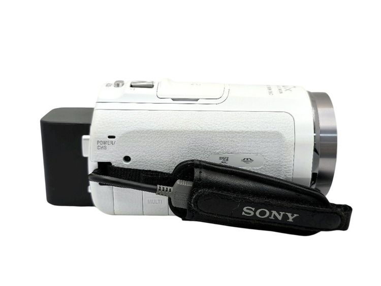  SONY ソニー Handycam HDR CX 53 白 ビデオカメラ ビデオカメラ本体 ビデオカメラ