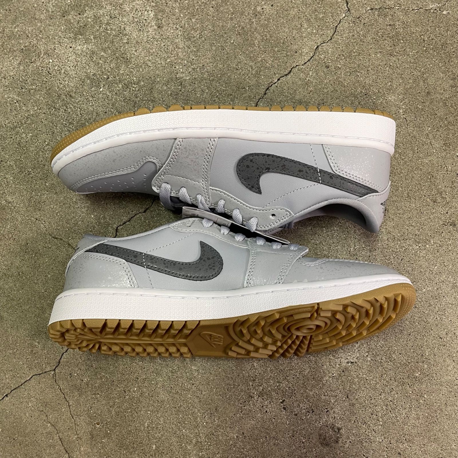 新品未使用27.5cm ナイキ エアジョーダン1 ロー ゴルフ ウルフグレーガム エア ジョーダン 1 ナイキ エアジョーダン ロー ゴルフ NIKE AIR