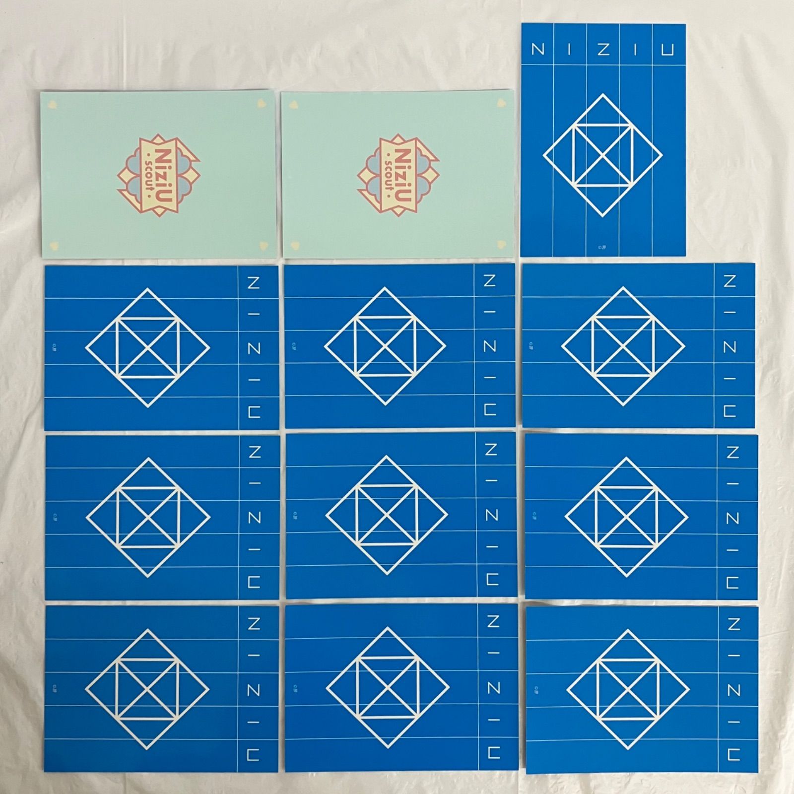 NiziU ラントレ 50枚まとめ ② NLK154 f117 - メルカリ