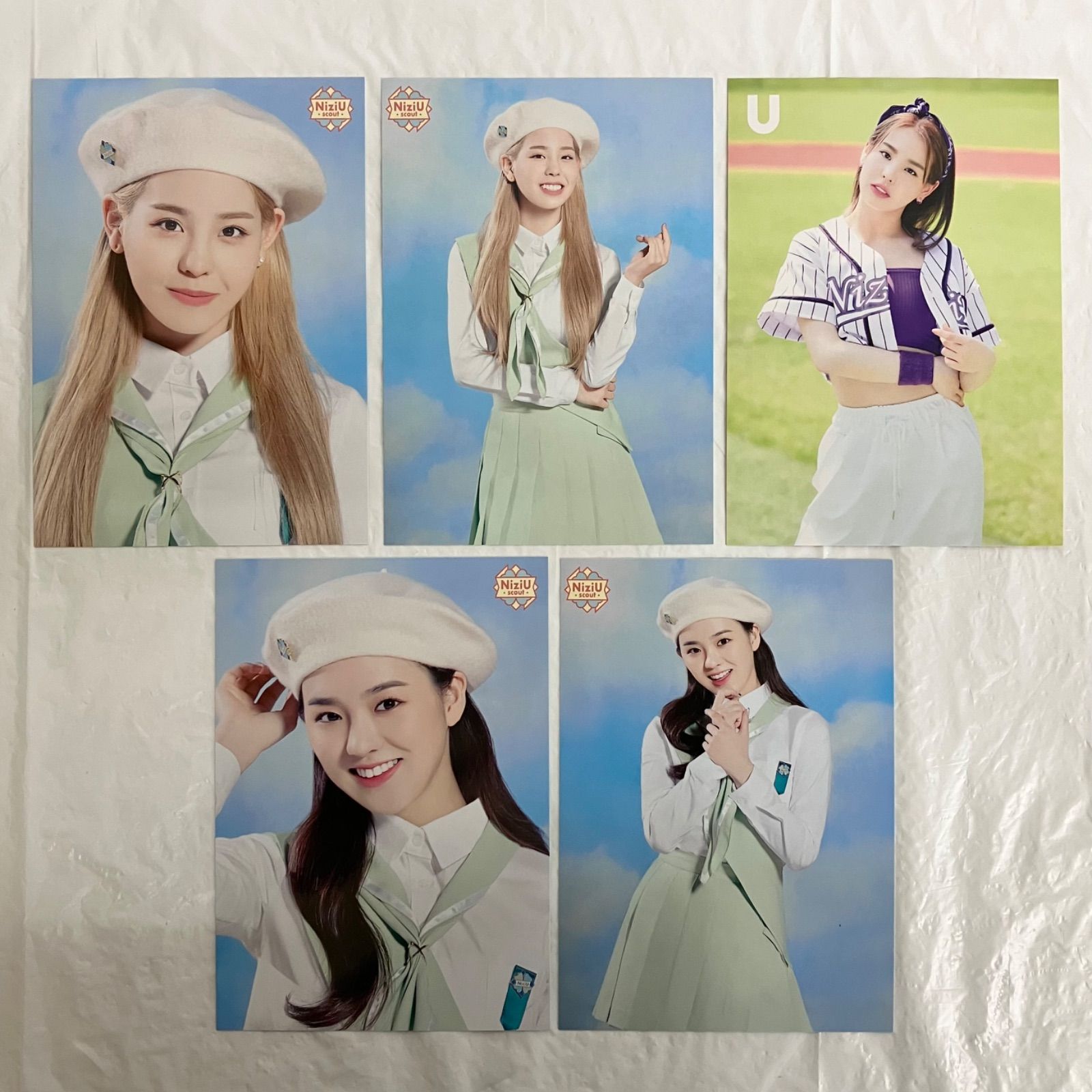 NiziU ラントレ NiziU ラントレ 50枚まとめ ② NLK154 f117 - メルカリ