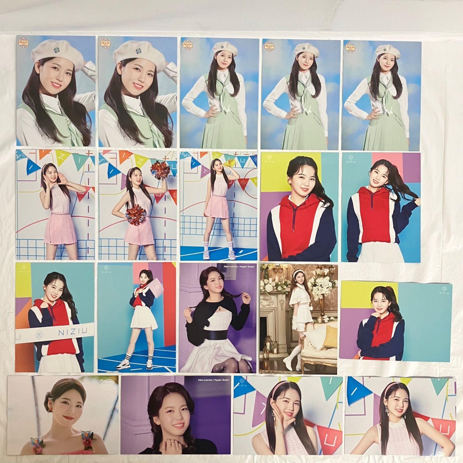 NiziU ラントレセット NiziU ラントレ 50枚まとめ ② NLK154 f117 - メルカリ