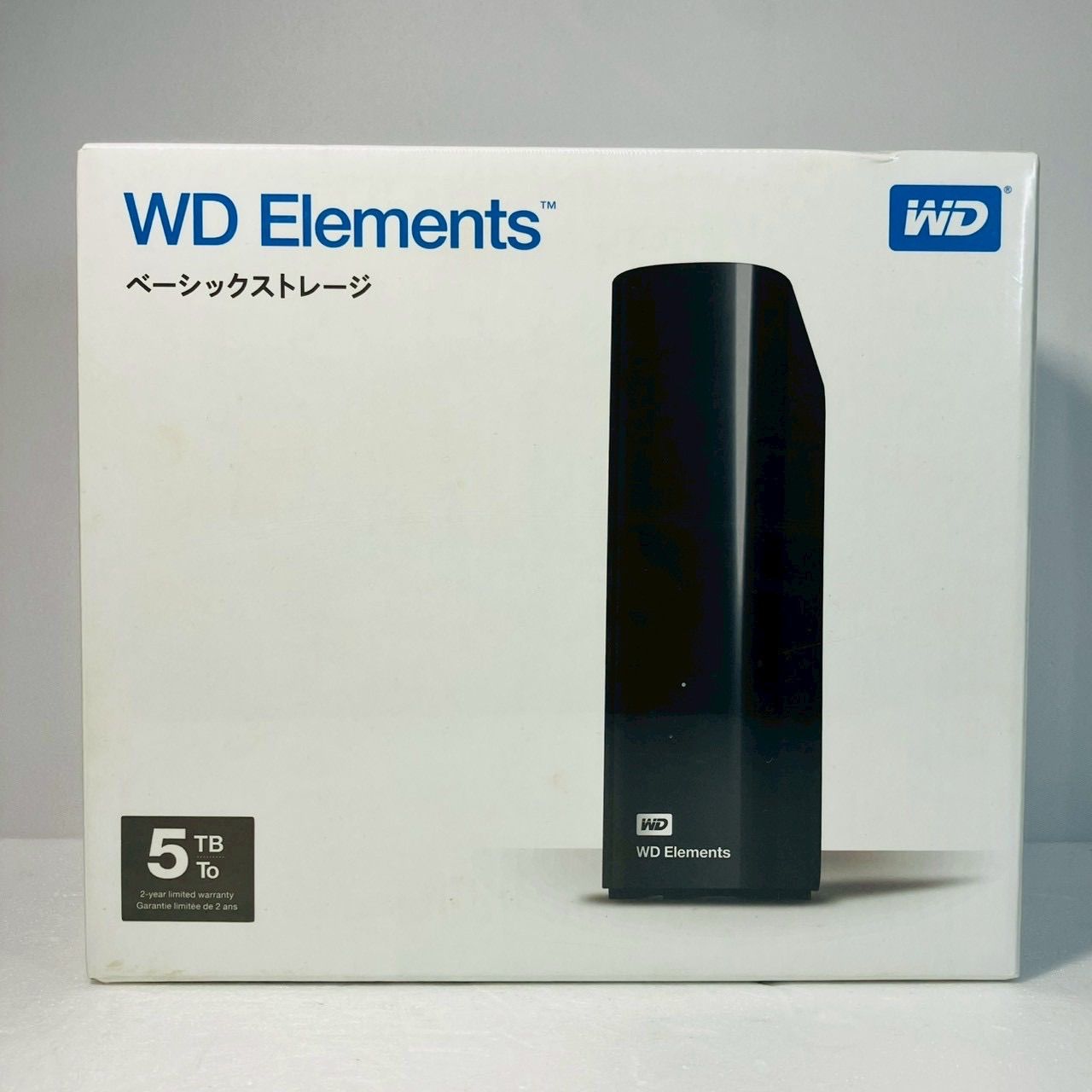 湘-23 WD Elements 5TB ベーシックストレージ WDBBKG0050HBK-JESN