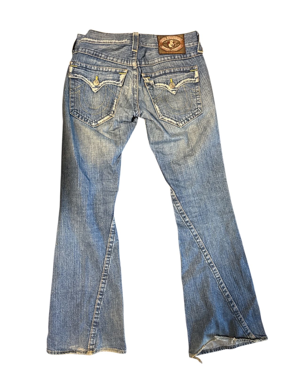 True Religion ダメージ加工 デニムパンツ TRUE RELIGION