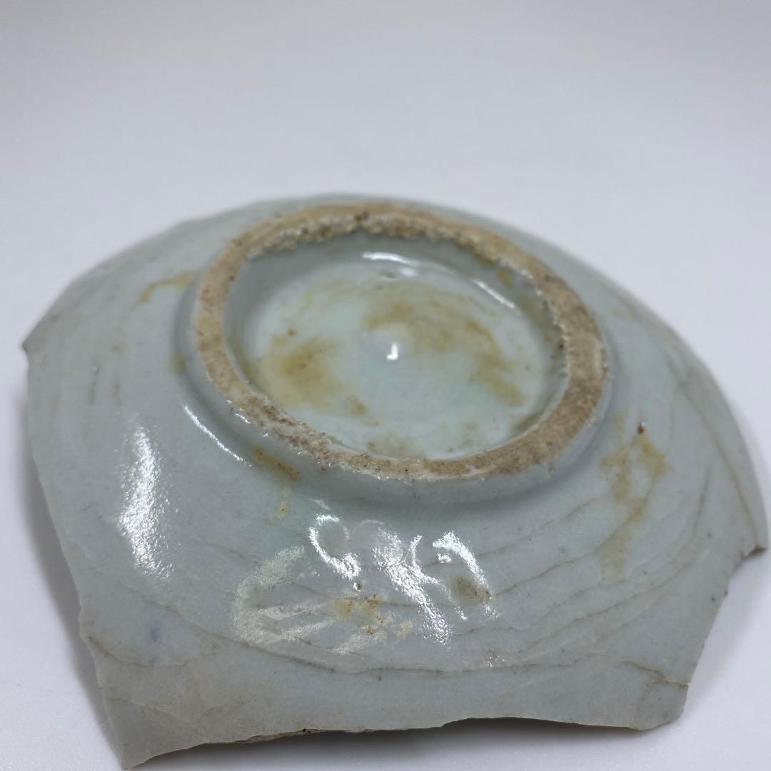 木歌 大明萬暦年製 初期伊万里 陶片 3点 直径14.2・13・9.1㎝トヒオ