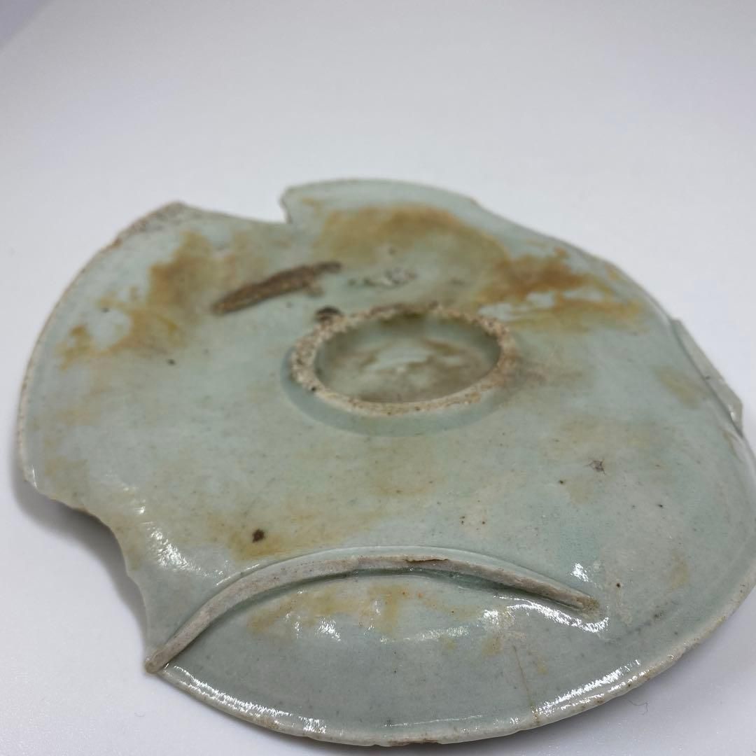 木歌　大明萬暦年製　初期伊万里　陶片　3点　直径14.2・13・9.1㎝トヒオ 木歌 大明萬暦年製 初期伊万里 陶片 3点 直径14.2・13・9.1㎝トヒオ