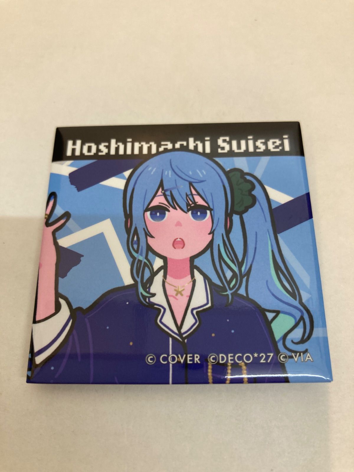 広店】holo*27 星街すいせい 缶バッジ ホロライブ【718-2845】 - メルカリ