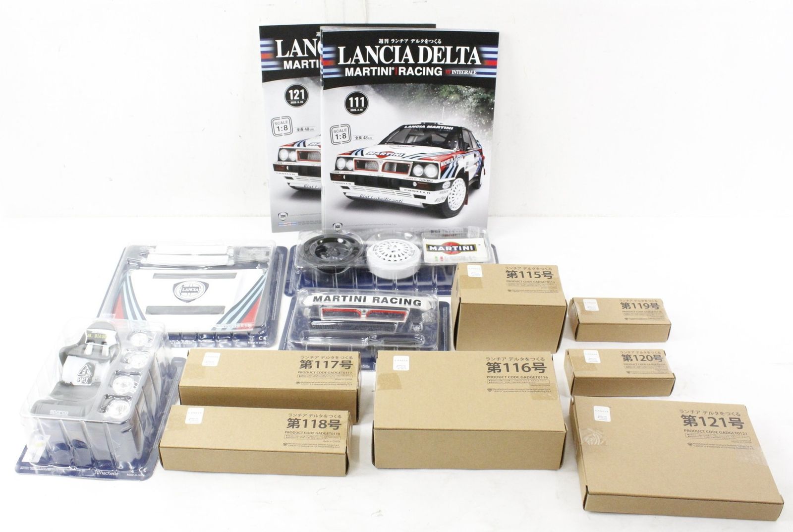 アシェット ランチア デルタをつくる 111-121巻 車 模型 フィギュア ホビー ITGPH9WH0HO6-D-B02-byebye