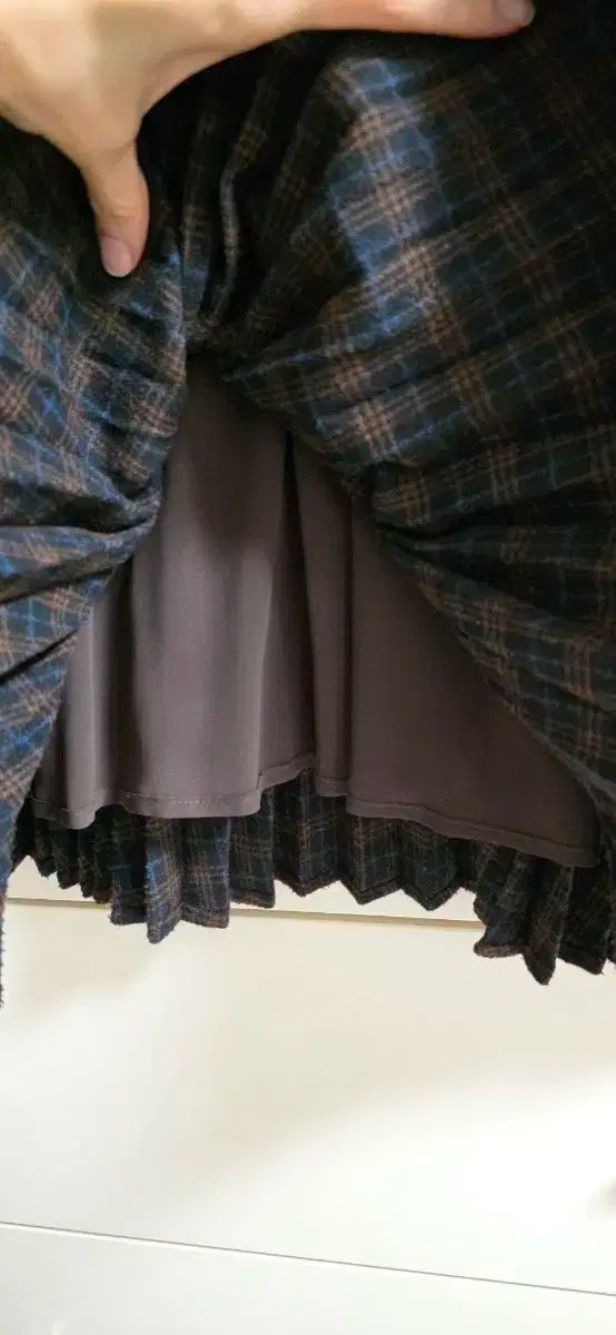 ウール チェック