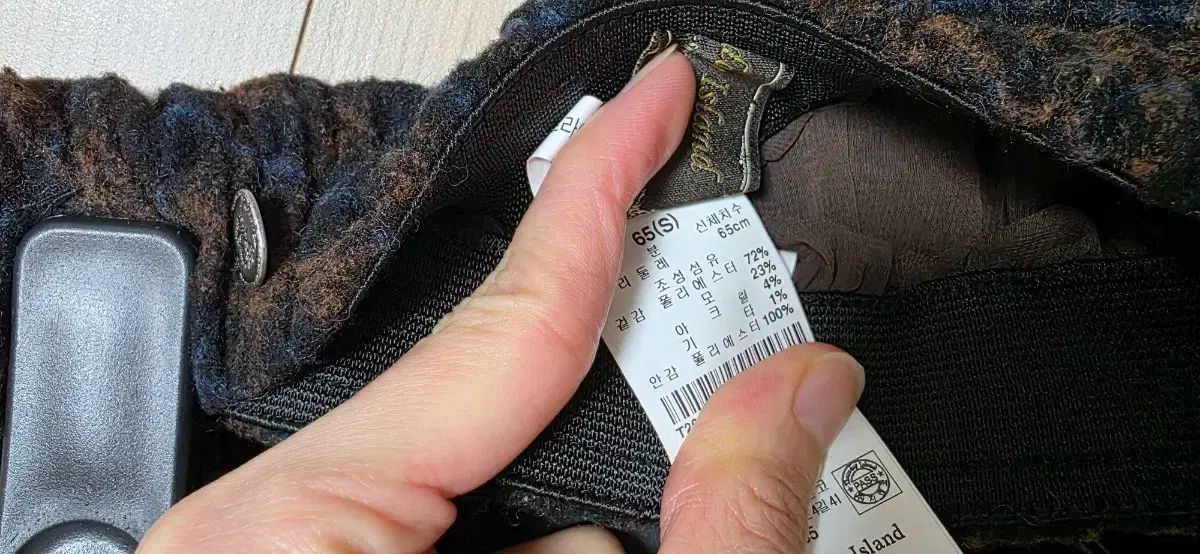 チェック プリーツスカート