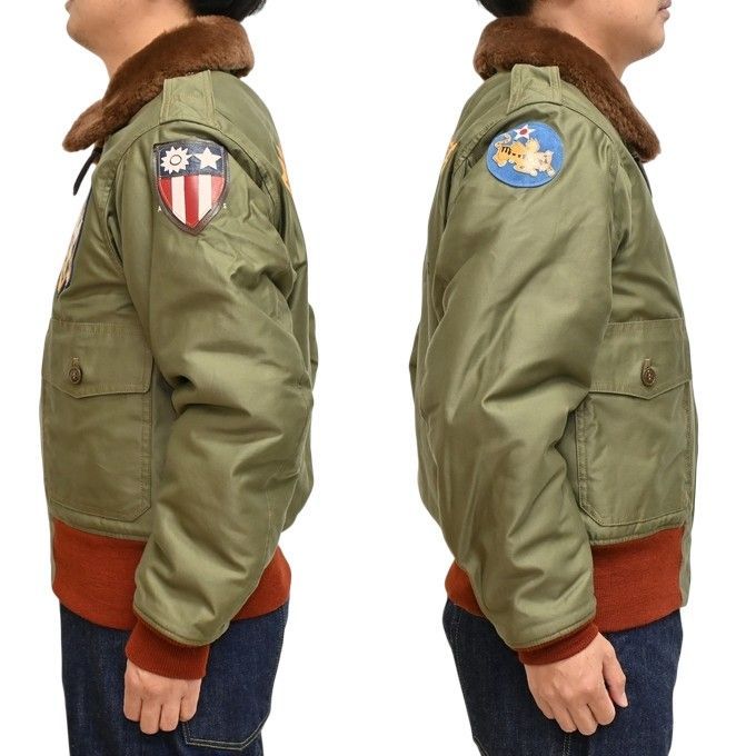 バズリクソンズ BUZZ RICKSON'S BR15746 B-10 赤リブ フライト