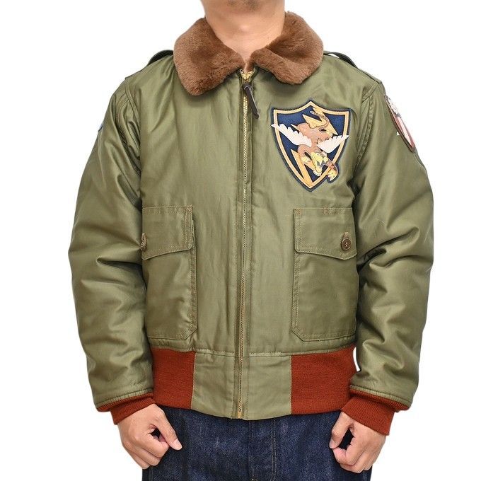 バズリクソンズ BUZZ RICKSON'S BR15746 B-10 赤リブ フライト