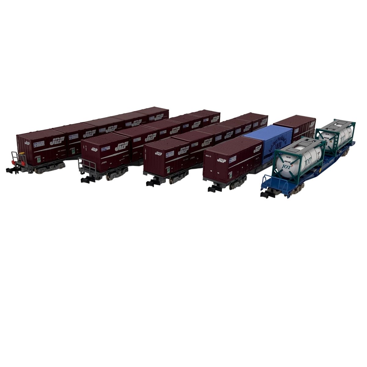 TOMIX コキ 104 106 107 コンテナ 5両セット 鉄道模型 Nゲージ 良好 Z10551737