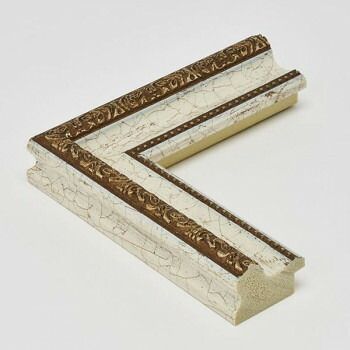 アルナ 樹脂フレーム デッサン額 1644 ホワイト 正方形400角 13686