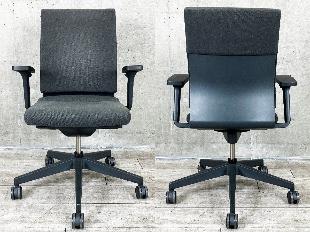 wilkhahn ウィルクハーン neos ネオス キャスターチェア ウレタンキャスター グレー