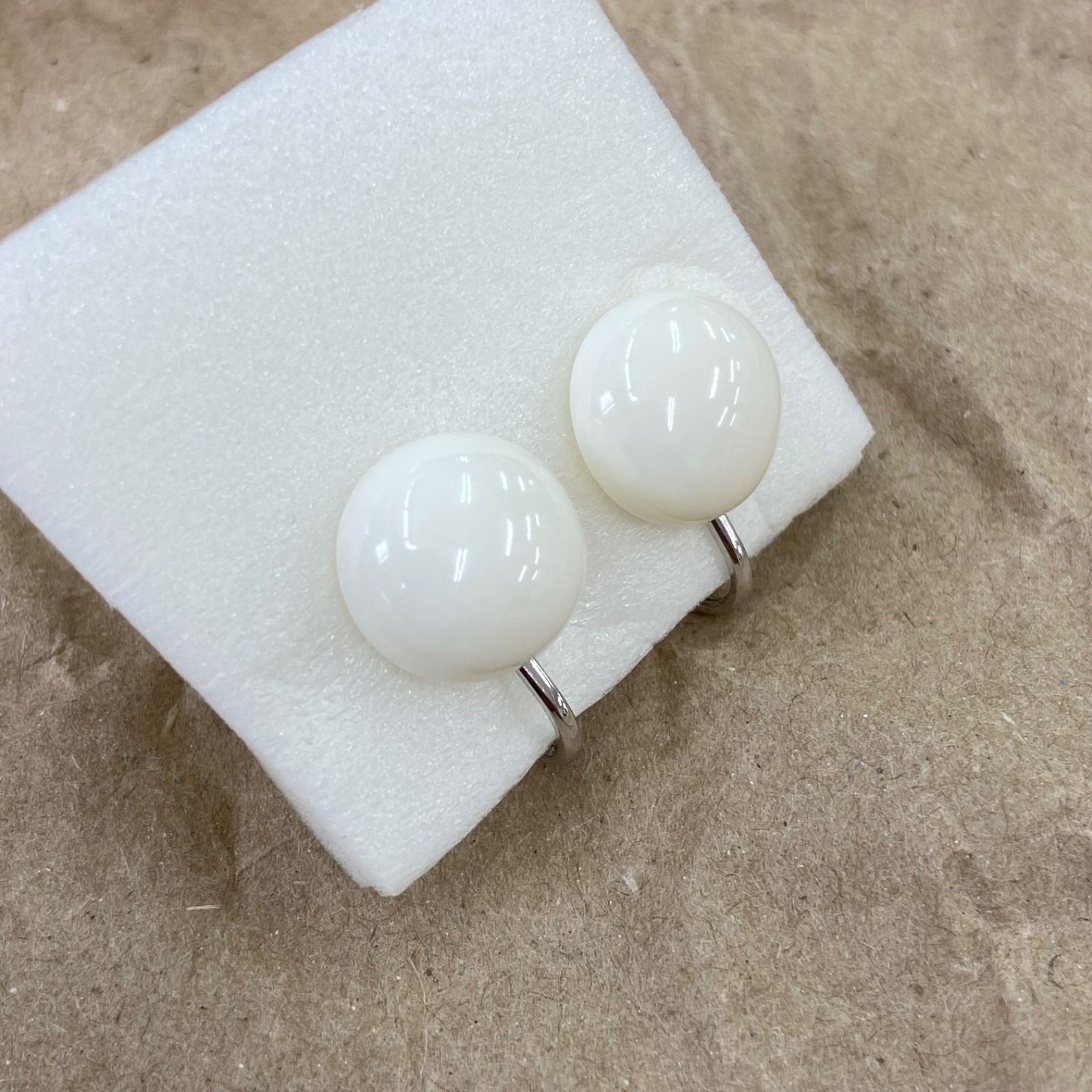 値下げ】白サンゴ 珊瑚 ネックレス イヤリング セット 高島屋 保証書 