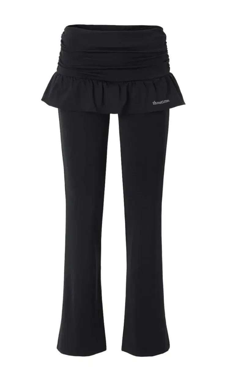 セット割 スリータイムズ エルピン スカンツ ブラック s