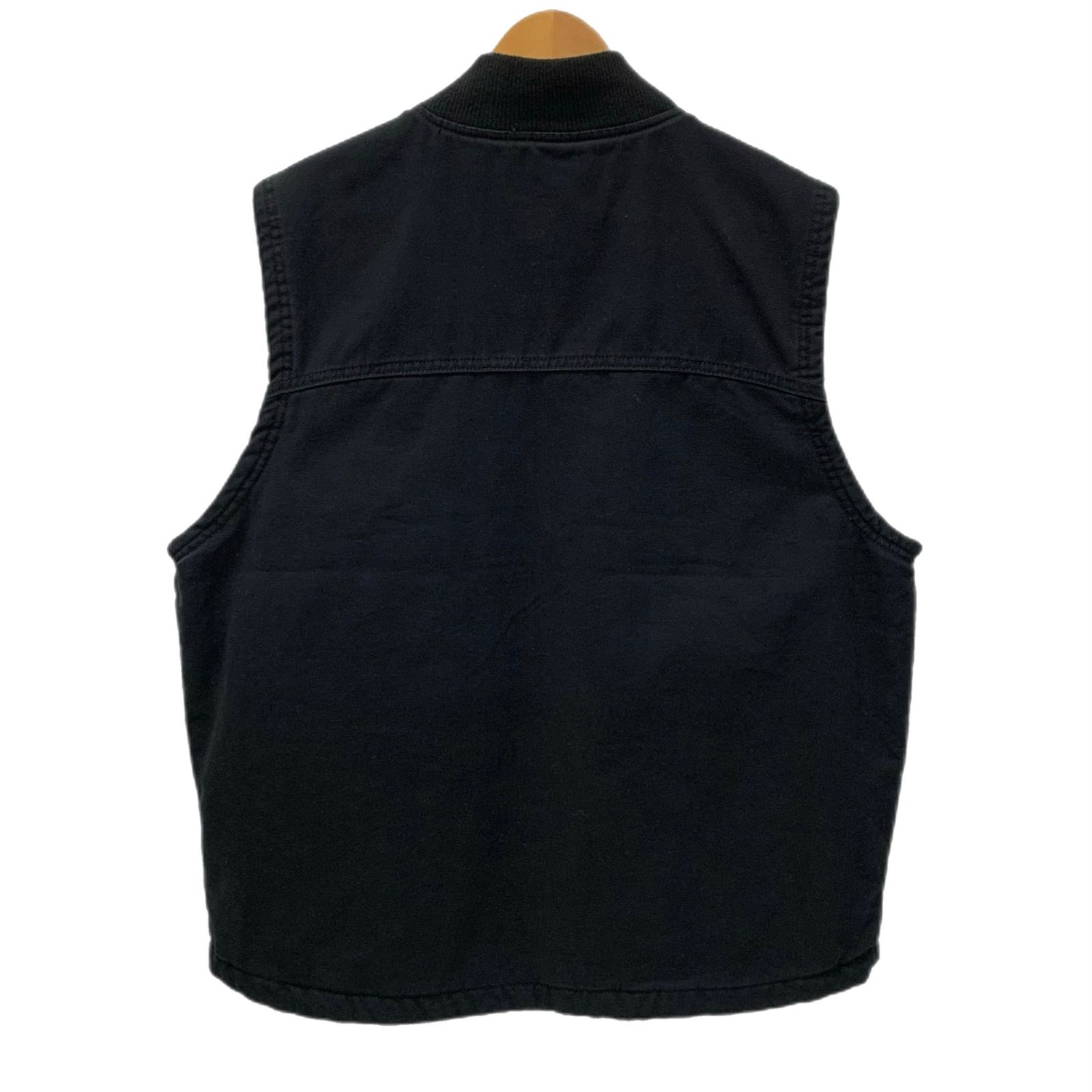 ディッキーズ Dickies ハーレーダビッドソン HARLEY DAVIDSON コラボ キルティングキャンバスベスト 96575-25VM ベスト ブラック Lサイズ 201MT-4670