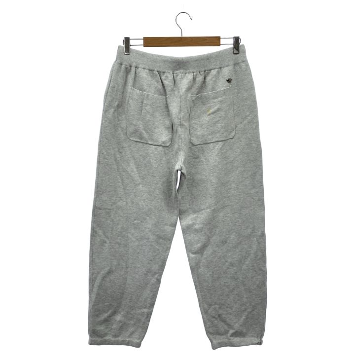 CALMER カルメール ⑤ EDIFICE別注 オーガニックコットン ニットスウェットパンツ メンズ グレー L