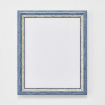 アルナ 樹脂フレーム デッサン額 APS-02 ブルー コピー紙B4 62005