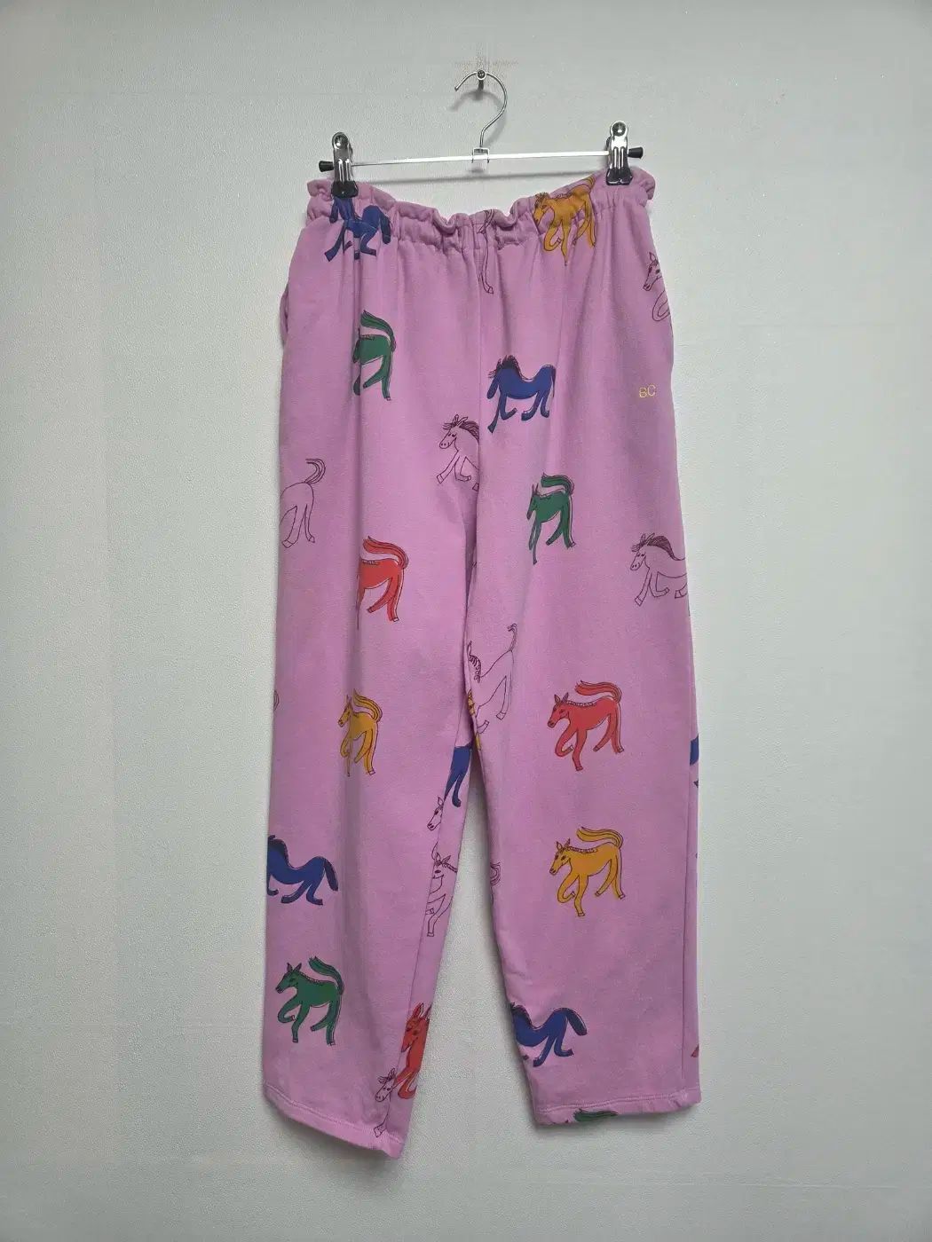 ボボショーズ ワンダーホース スウェットパンツ ピンク 10-11Y