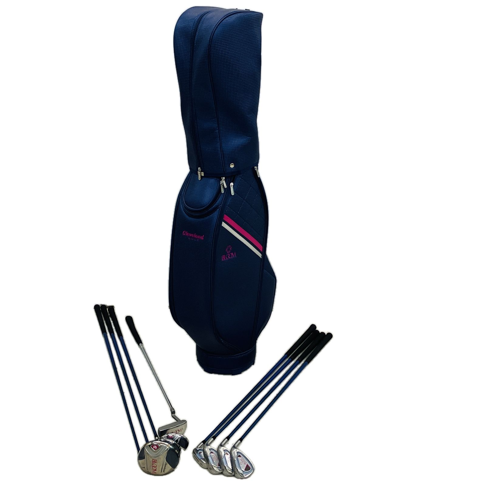 Cleveland GOLF クリーブランド BLOOM レディース クラブ キャディバッグ セット 右利き 8本セット ゴルフ C10519088