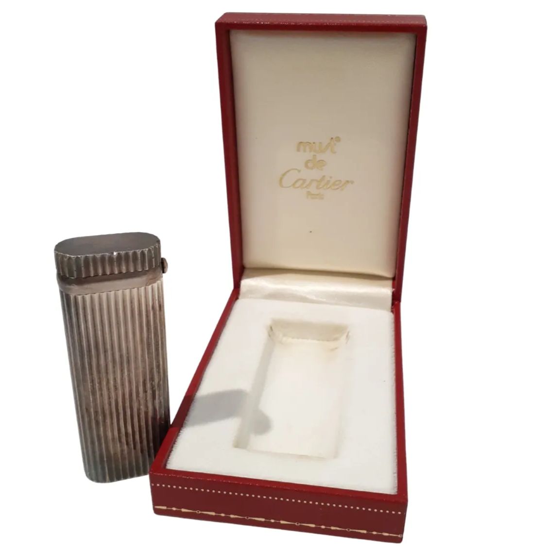 Cartier カルティエ ガスライター 喫煙具 煙草 タバコ 箱 動作不動 N10261