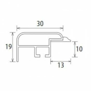 デッサン額 CF面金付