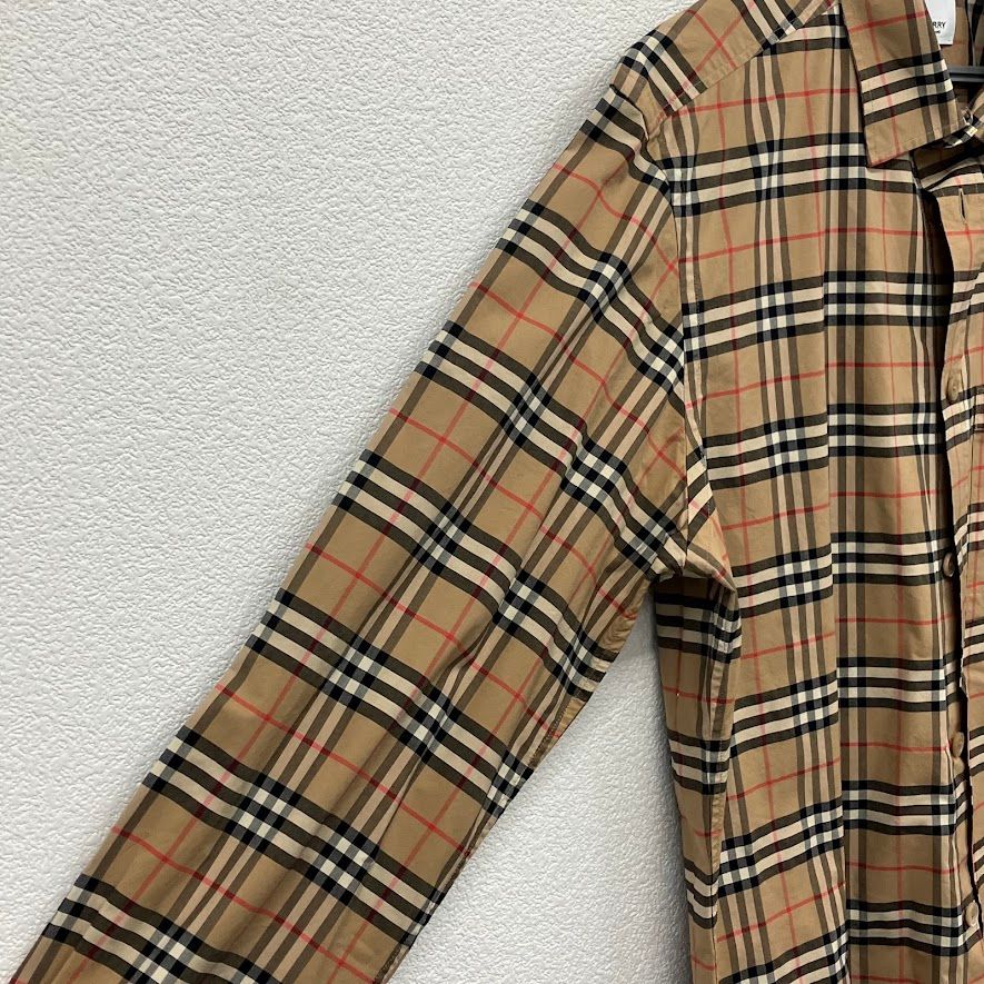 Burberrys バーバリー ノバチェック 長袖シャツ ヴィンテージ Old Burberry's Nova Check Shirt L / オールド バーバリー ノバ