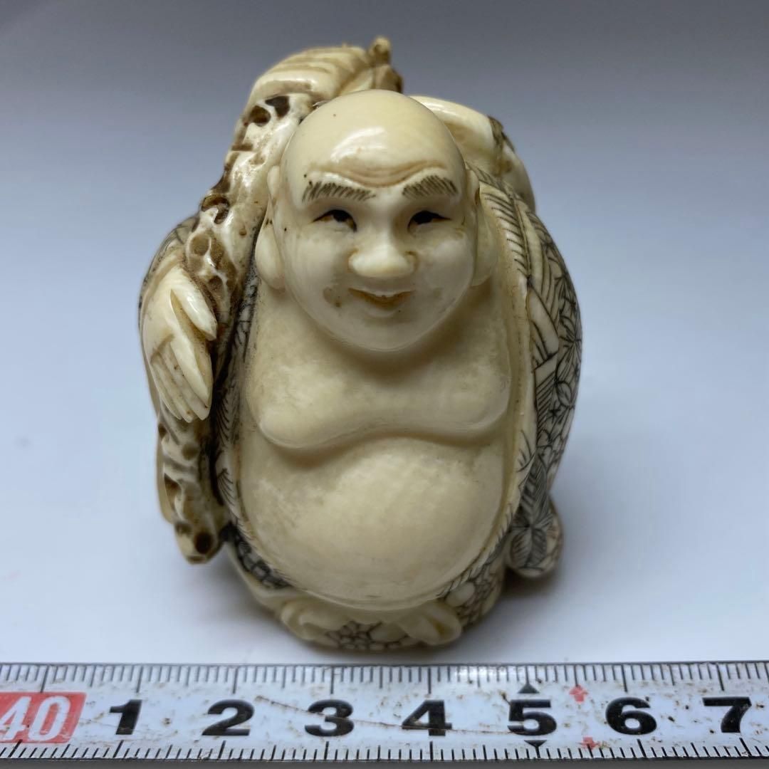 上 布袋 置物 106g 東さ7-0202