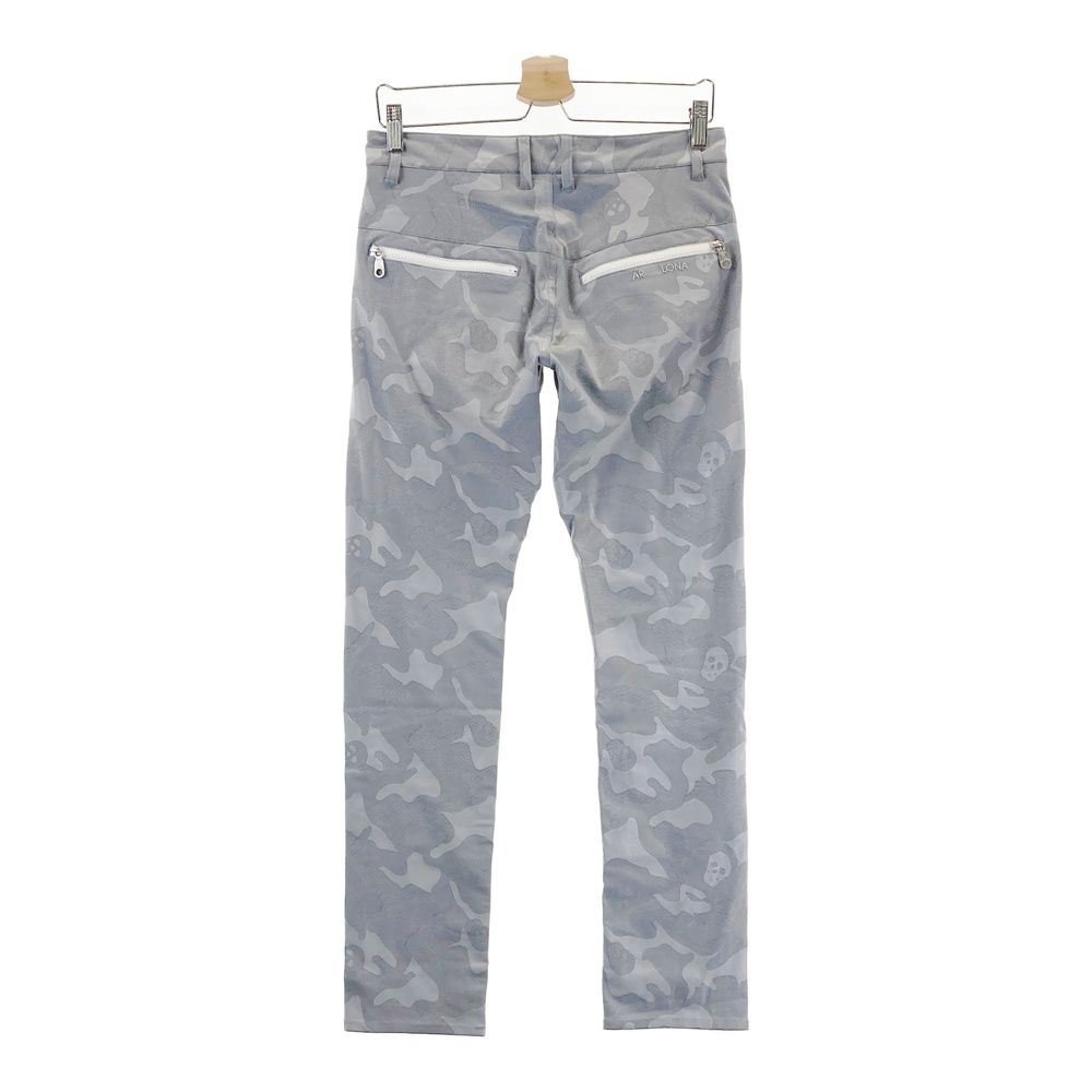 サイズ S MARK-LONA マークアンドロナ ストレッチパンツ 迷彩柄 カモフラ グレー系 240101544354 ゴルフウェア メンズ ストスト