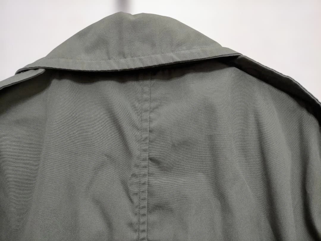 70年代 米軍実物 US ARMY トレンチコート レインコート ミリタリーコート ヴィンテージ メンズ レディース 42R ベルトなし 251030-5T KANDAIZUMI_COM