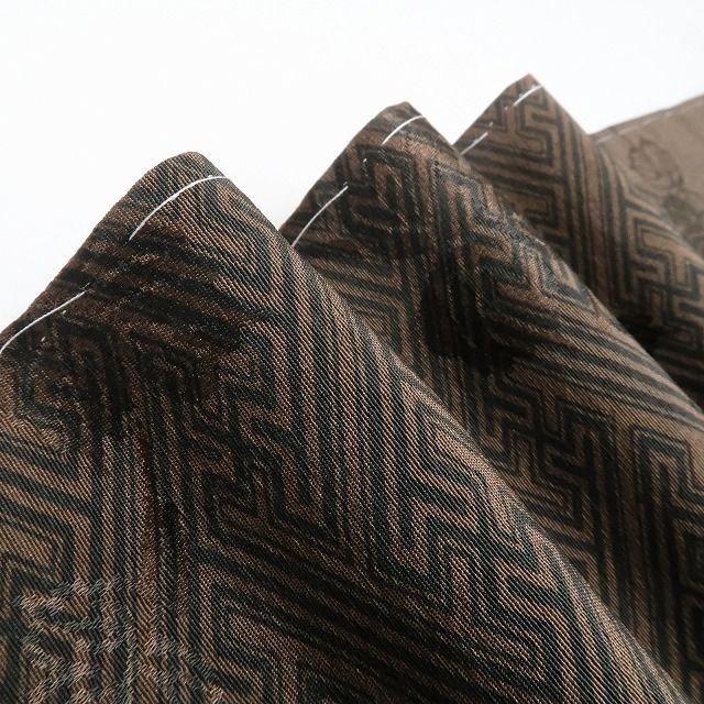 ❁tomihisa❁ 蔦 紗綾形 着物 正絹 大人の余韻に心寄せれば貴女に芽生える一睡の夢 仕付け糸付 小紋 6760