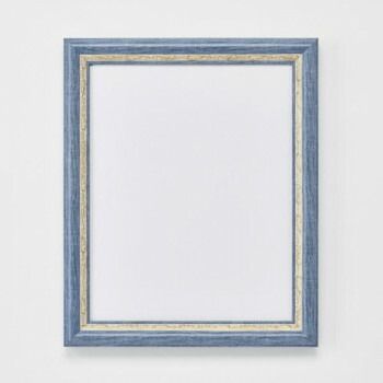 アルナ 樹脂フレーム デッサン額 APS-02 ブルー 正方形500角 61996