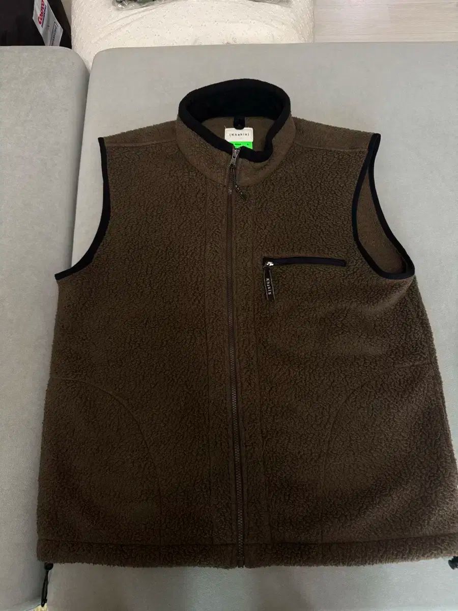 カーキス khakis シェルパ ジップアップ ベスト