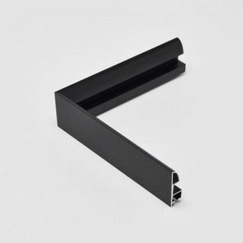 アルナ アルミフレーム デッサン額 LEAN マットブラック 250角 1898