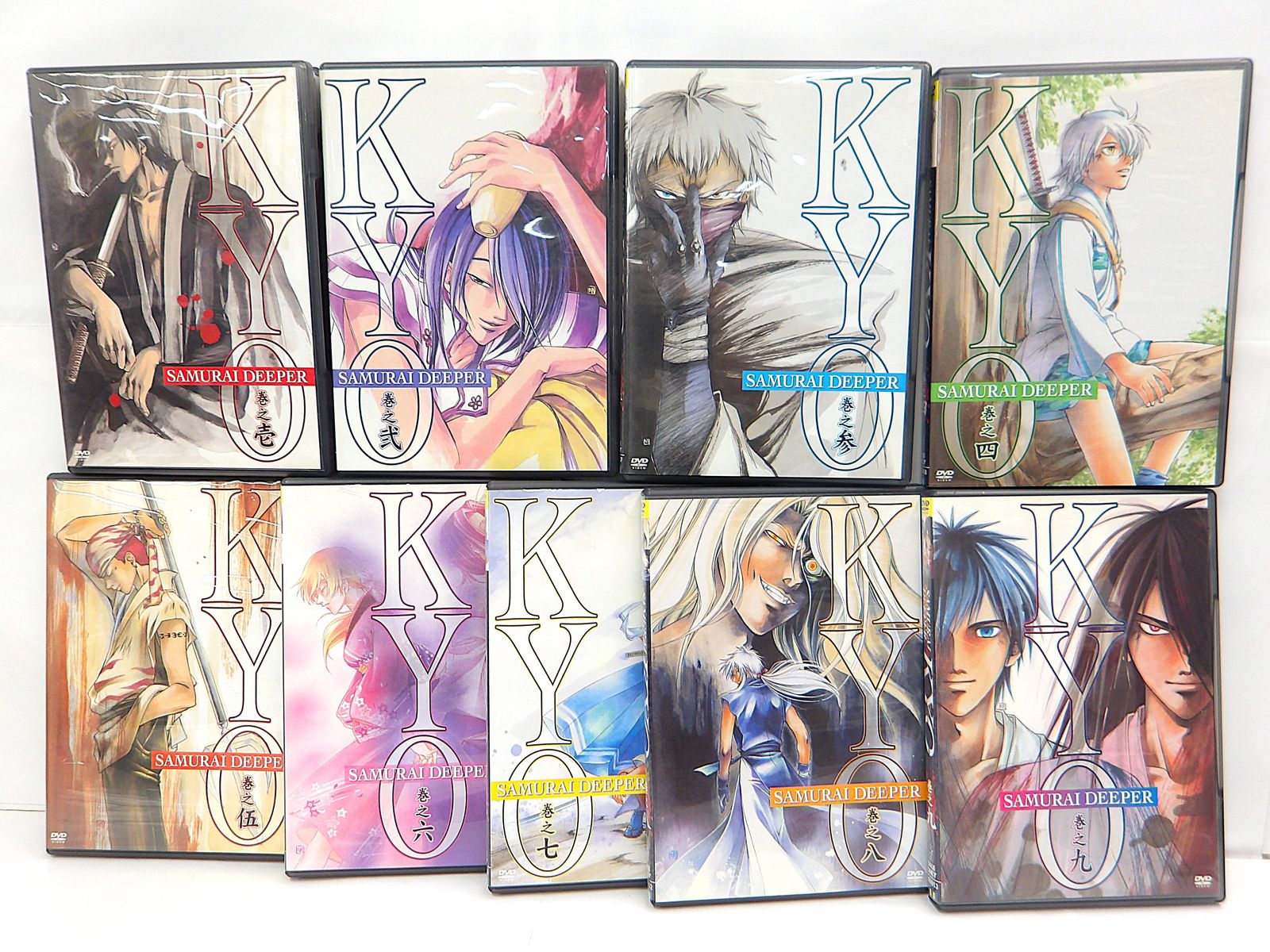 SAMURAI DEEPER KYO 全9巻セット アニメ DVD