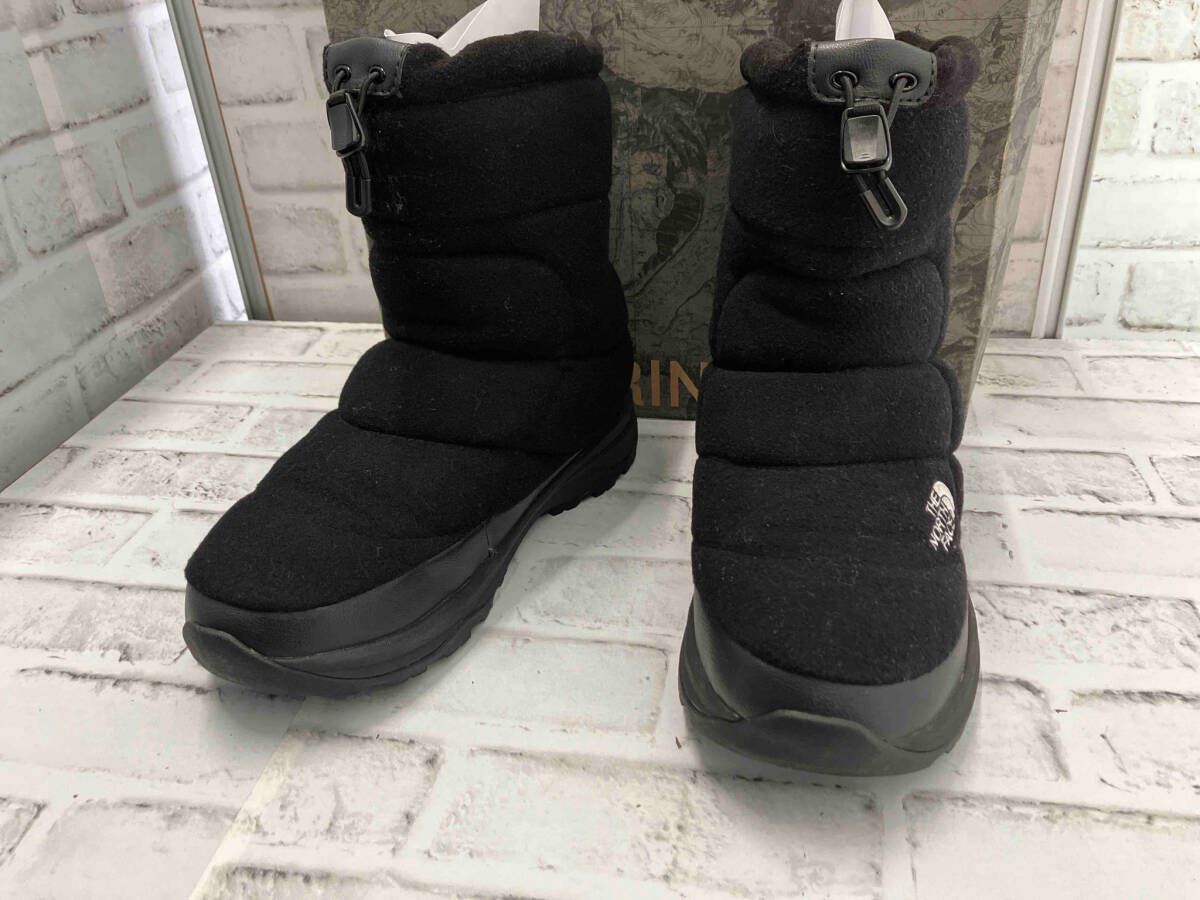 THE NORTH FACE NF51878 Nuptse Bootie Wool Ⅳ 26cm ブラック ブーツ 箱つき ノースフェイス