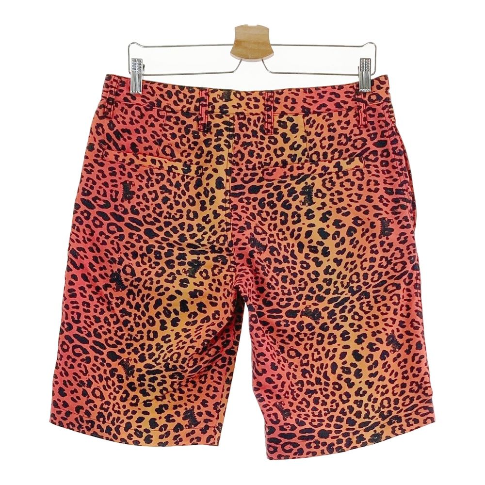 サイズ 2 DANCE WITH DRAGON ダンスウィズドラゴン ハーフパンツ チビドラ×レオパード柄 オレンジ系 240101539940 ゴルフウェア メンズ ストスト