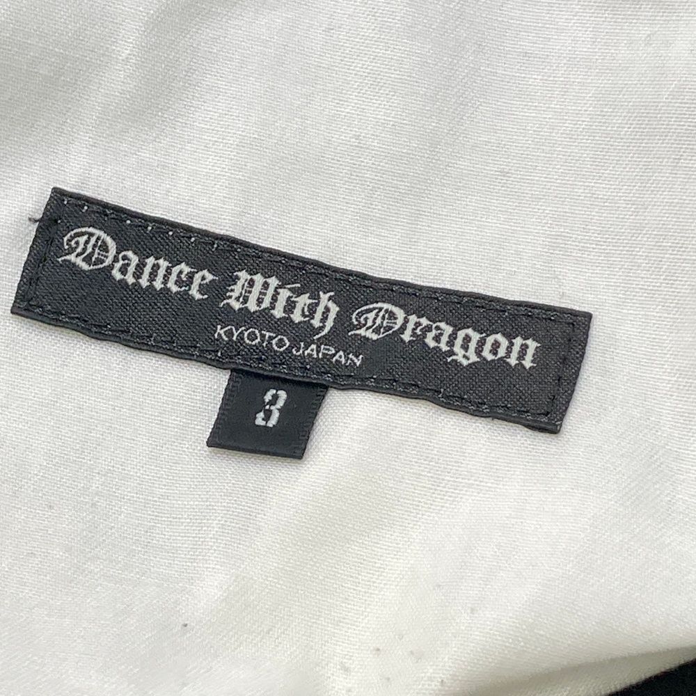 サイズ：3 DANCE WITH DRAGON ダンスウィズドラゴン ハーフパンツ 刺繍