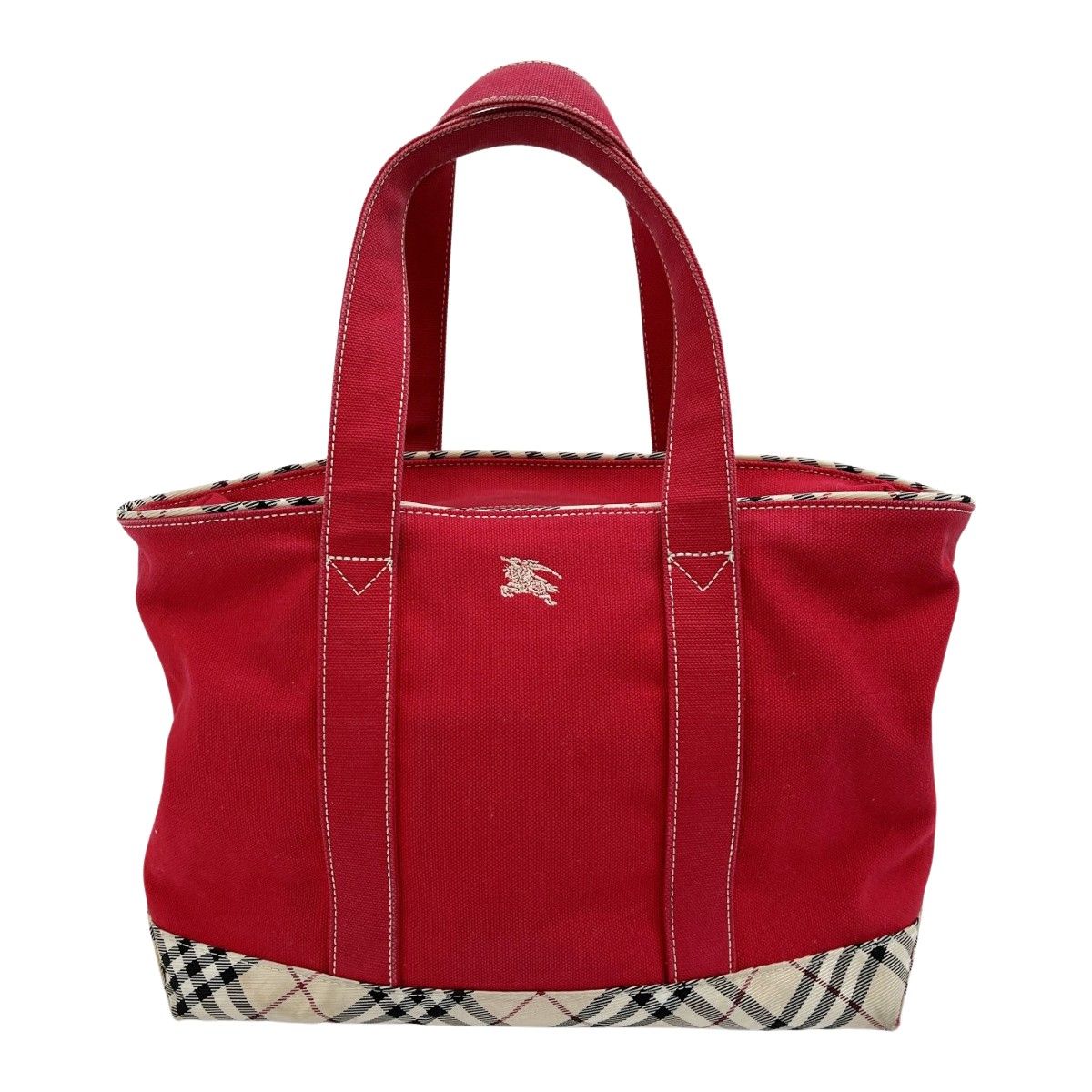 レディース ◇◇BURBERRY バーバリー バッグ トートバッグ キャンバス 