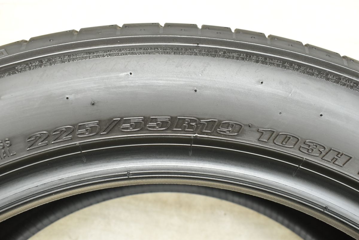 製 新車外し品 ダンロップ SPスポーツマックス060 225|55R19 4本セット アルファード ハリアー エクストレイル CX-5 CX-8 可 FFCRYSTALESIA_COM