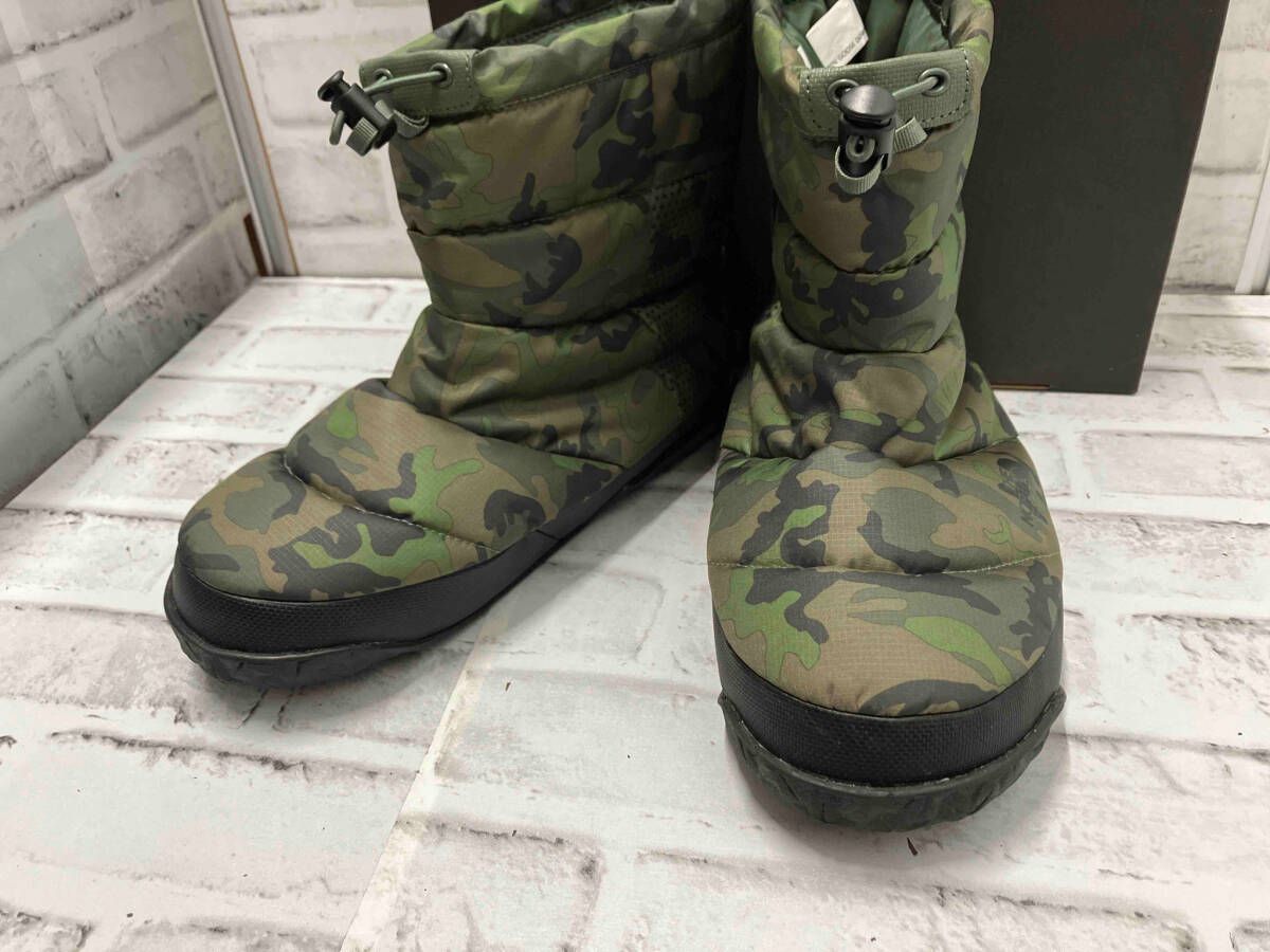 THE NORTH FACE NF02275Z Nuptse Apres Bootie カモ柄 26cm ヌプシ ブーティ ノースフェイス スノーブーツ 箱つき
