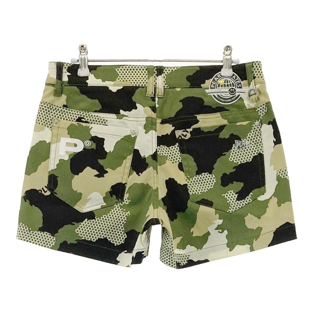 サイズ 1 PEARLY GATES パーリーゲイツ 055-2132512 ショートパンツ ニコちゃん 迷彩 カモフラ柄 カーキ系 240101543834 ゴルフウェア レディース ストスト