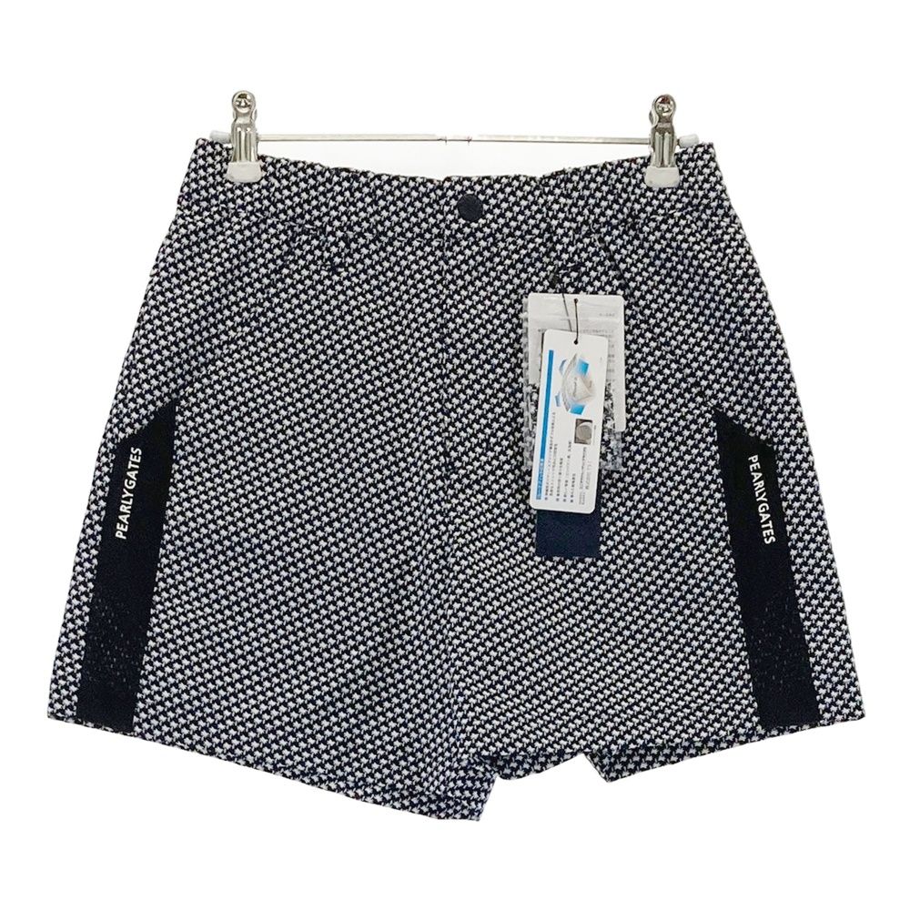 サイズ 00 PEARLY GATES パーリーゲイツ 055-1232604 ショートパンツ ヤシの木 総柄 ネイビー系 240101543836 ゴルフウェア レディース ストスト